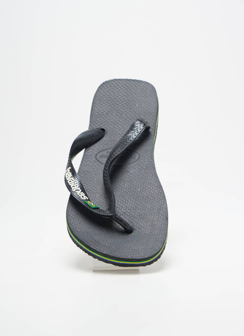 Tongs noir HAVAIANAS homme