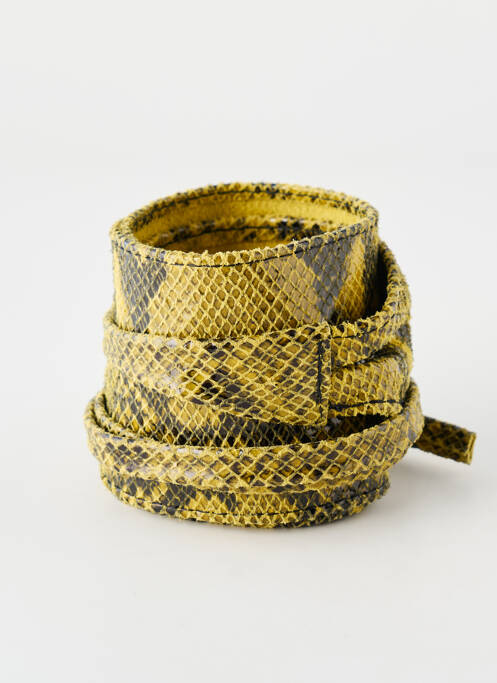 Ceinture jaune DODI femme