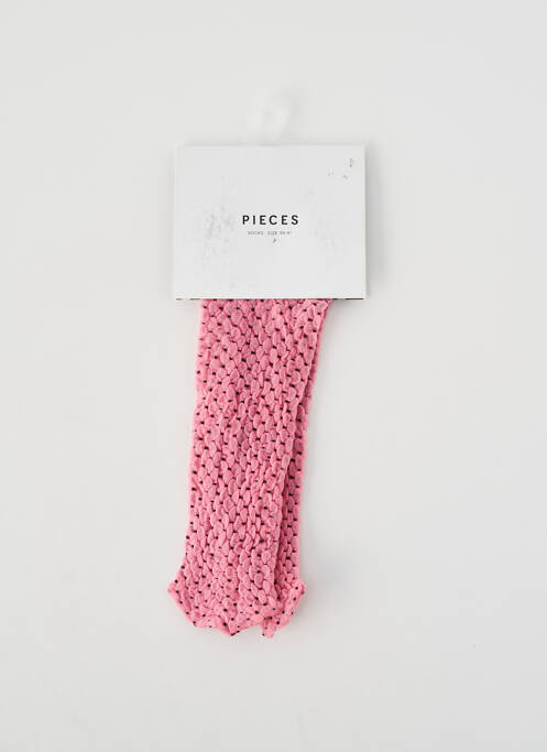 Chaussettes rose PIECES femme