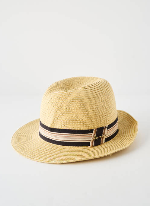Chapeau beige HERMANN femme