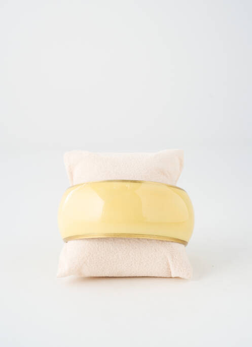 Bracelet jaune PIECES femme