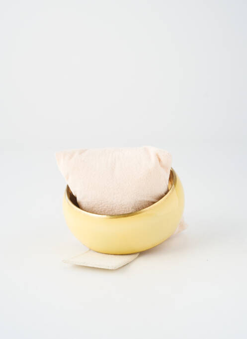 Bracelet jaune PIECES femme