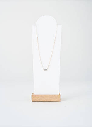 Collier argent PIECES femme