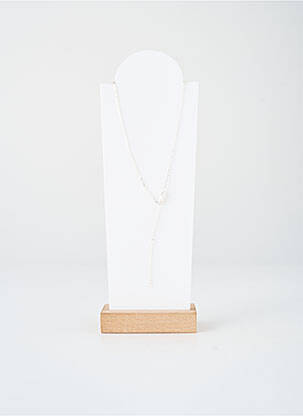 Collier argent PIECES femme
