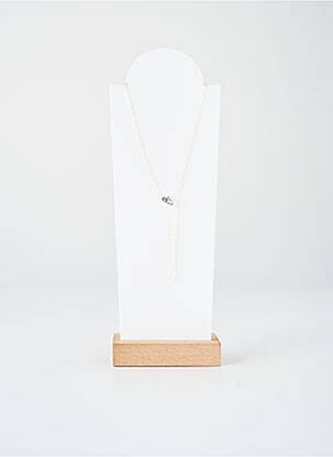 Collier argent PIECES femme