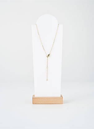 Collier or PIECES femme