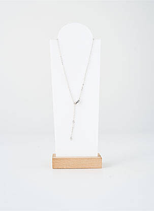 Collier argent PIECES femme
