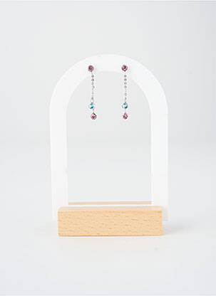 Boucles d’oreilles rose TWICE AS NICE femme