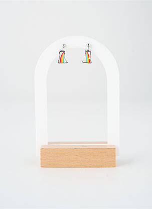 Boucles d’oreilles rose TWICE AS NICE femme