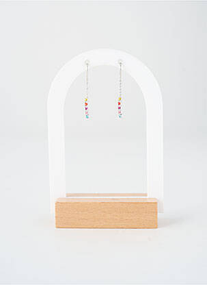 Boucles d’oreilles rose TWICE AS NICE femme