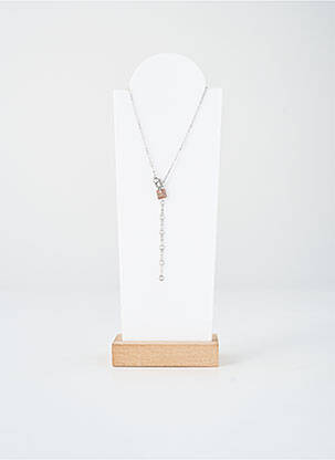 Collier rose TWICE AS NICE femme