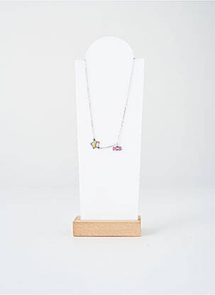 Collier rose TWICE AS NICE femme
