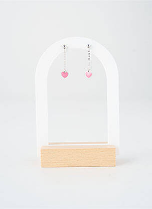 Boucles d’oreilles rose TWICE AS NICE femme