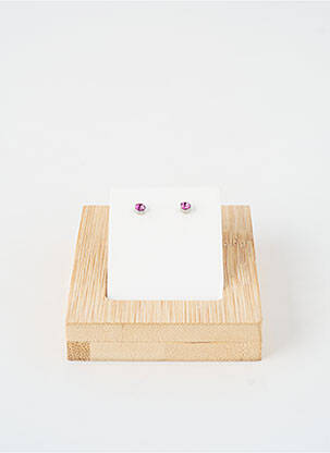 Boucles d’oreilles violet TWICE AS NICE femme