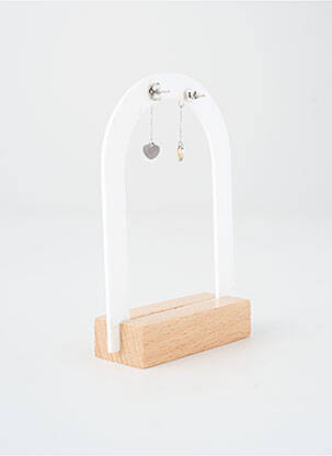 Boucles d’oreilles blanc TWICE AS NICE femme