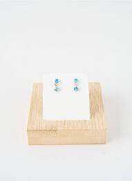 Boucles d’oreilles bleu TWICE AS NICE femme