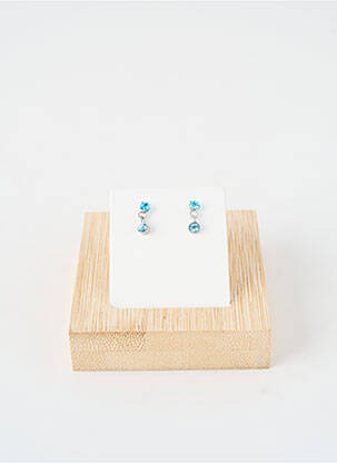 Boucles d’oreilles bleu TWICE AS NICE femme