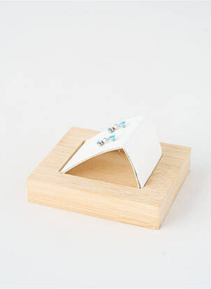Boucles d’oreilles bleu TWICE AS NICE femme