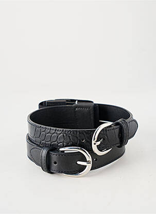 Ceinture noir MORGAN femme