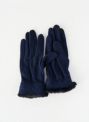 Gants bleu EDC femme
