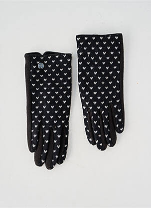Gants noir EDC femme