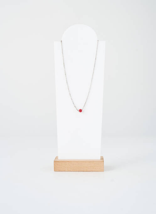 Collier rouge TWICE AS NICE femme
