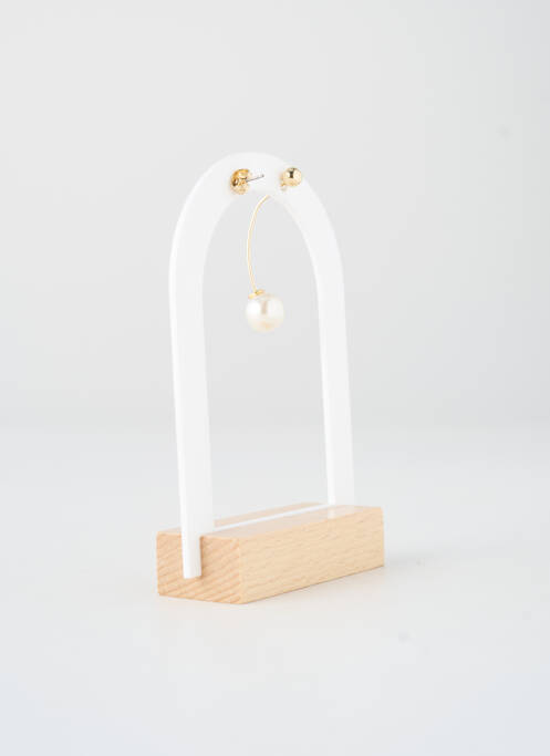 Boucles d’oreilles or PIECES femme