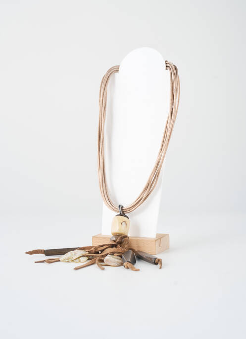 Collier marron DODI femme