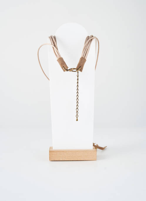 Collier marron DODI femme