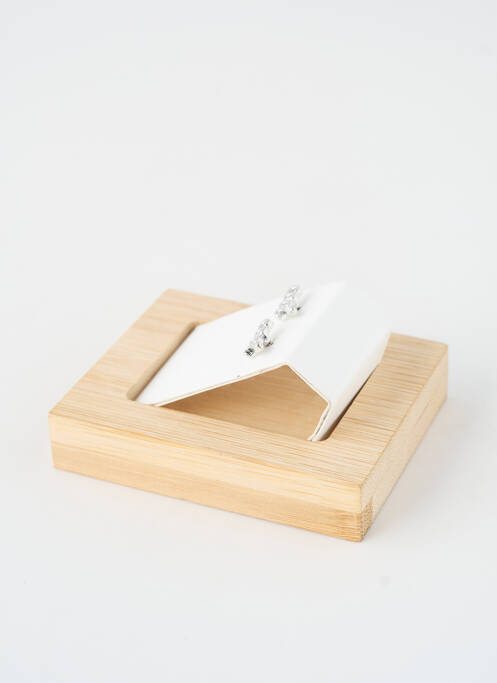 Boucles d’oreilles argent PIECES femme