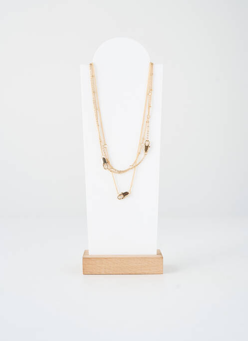 Collier or PIECES femme