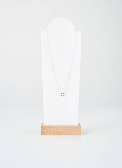 Collier argent PIECES femme