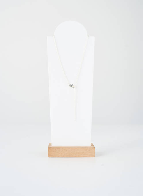 Collier argent PIECES femme