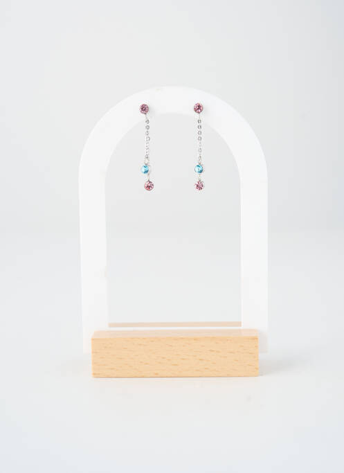 Boucles d’oreilles rose TWICE AS NICE femme