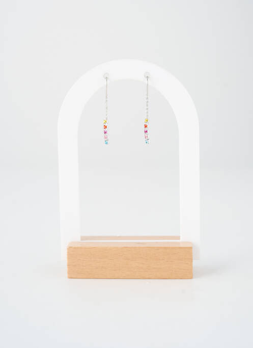 Boucles d’oreilles rose TWICE AS NICE femme