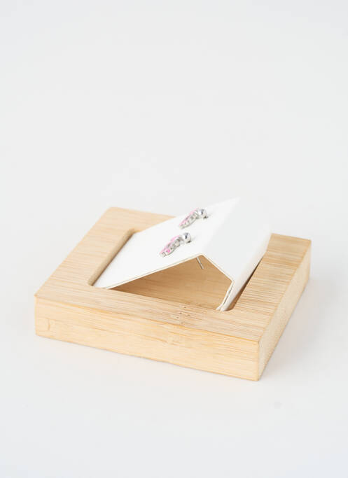 Boucles d’oreilles rose TWICE AS NICE femme