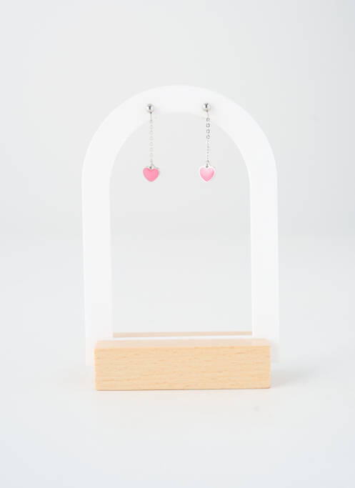 Boucles d’oreilles rose TWICE AS NICE femme