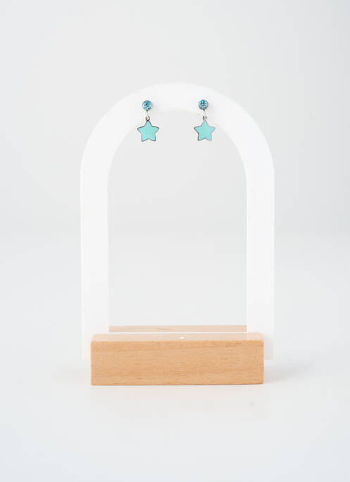 Boucles d’oreilles bleu TWICE AS NICE femme