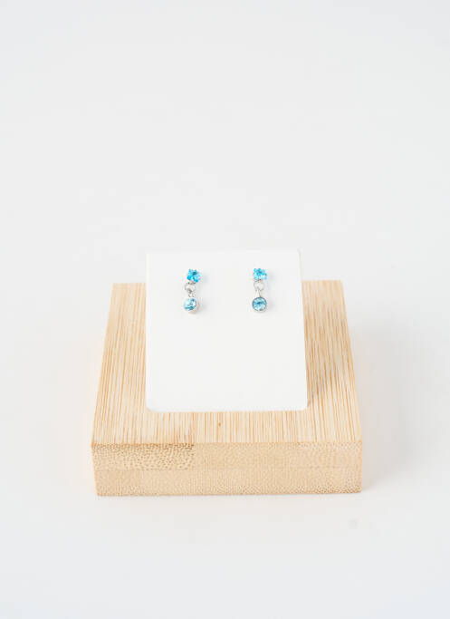 Boucles d’oreilles bleu TWICE AS NICE femme