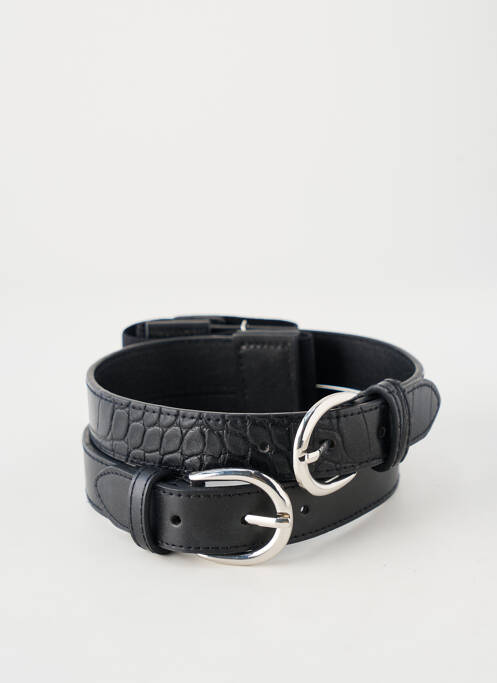 Ceinture noir MORGAN femme