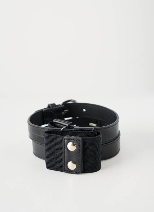 Ceinture noir MORGAN femme
