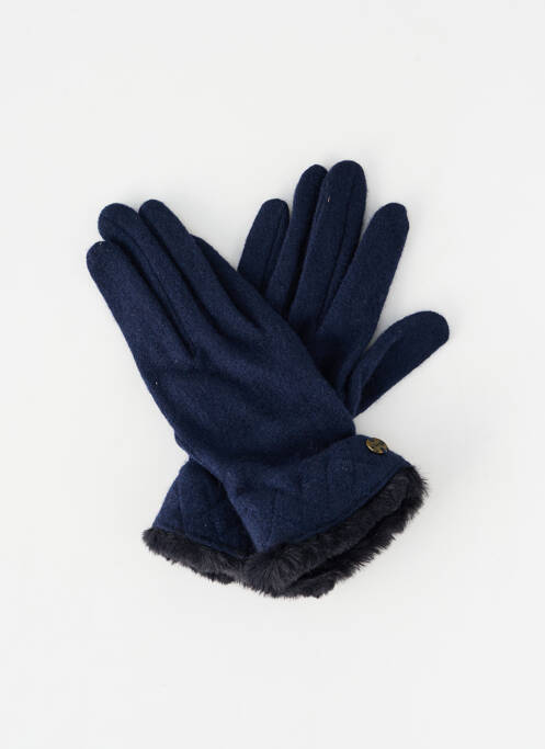 Gants bleu EDC femme