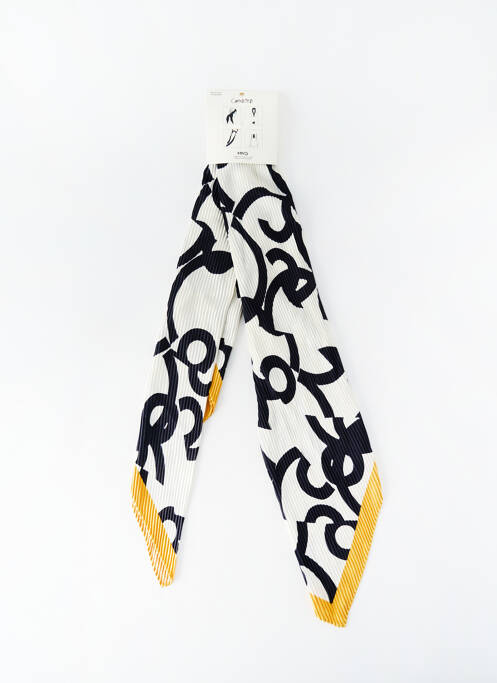 Foulard jaune MANGO femme