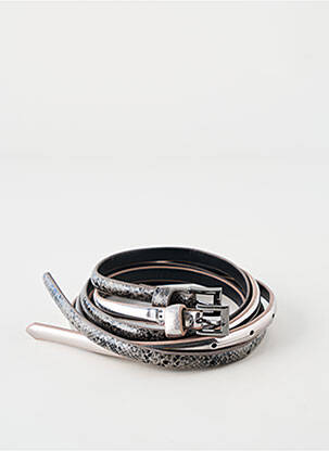 Ceinture argent MANGO femme