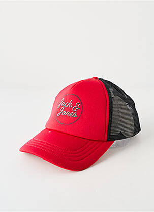 Casquette rouge JACK & JONES homme