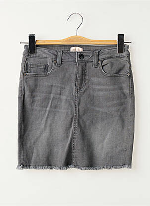 Jupe courte gris ONLY fille