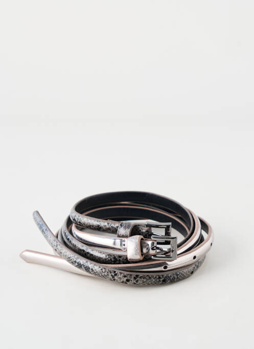 Ceinture argent MANGO femme