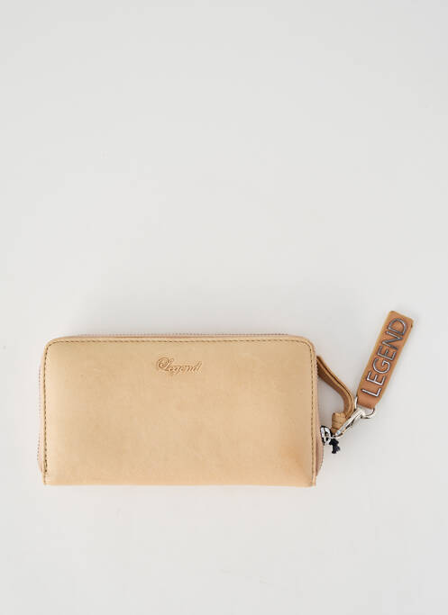 Porte-monnaie beige LEGEND femme