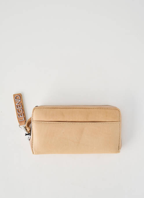 Porte-monnaie beige LEGEND femme