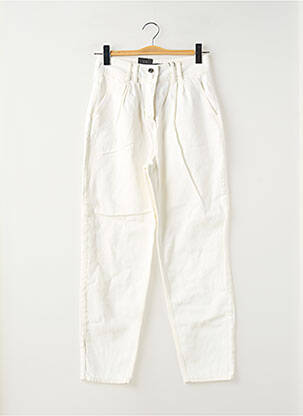 Jeans coupe droite blanc VERO MODA femme